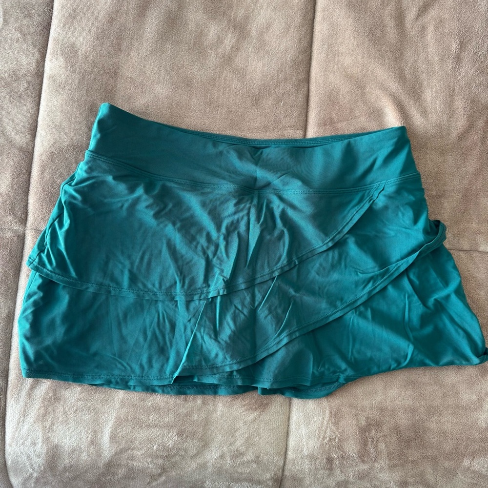 Coco Reef Turquoise Swim Skort - Picture 2 of 5